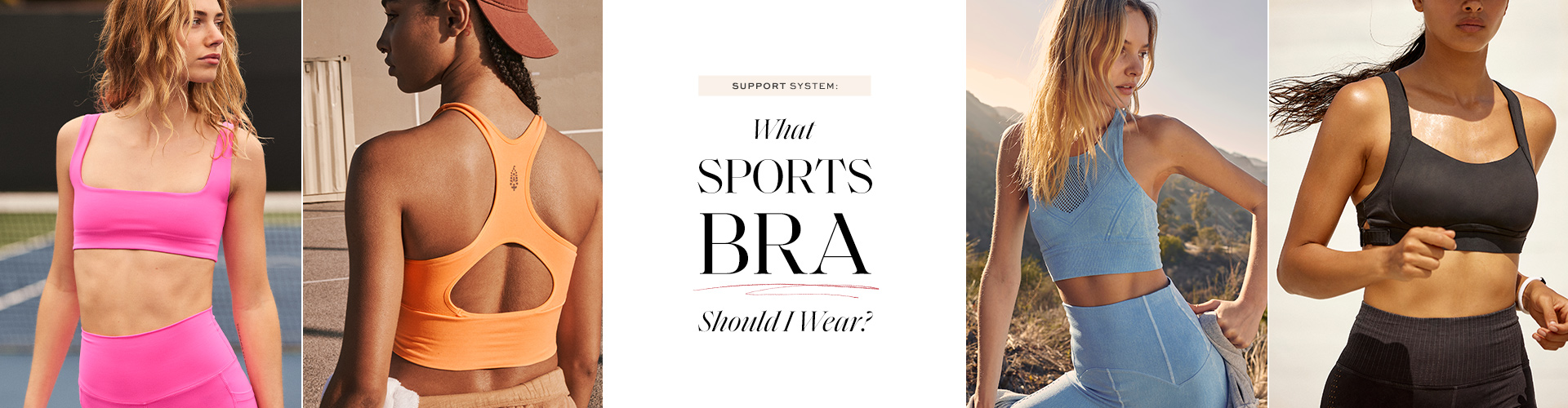 Support System: What Sports Bra Should I Wear?