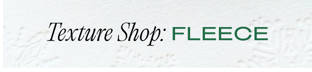 Texture Shop: Fleece