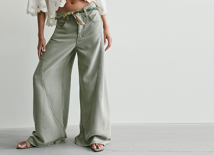 Shop FP Jeans: Wide Leg