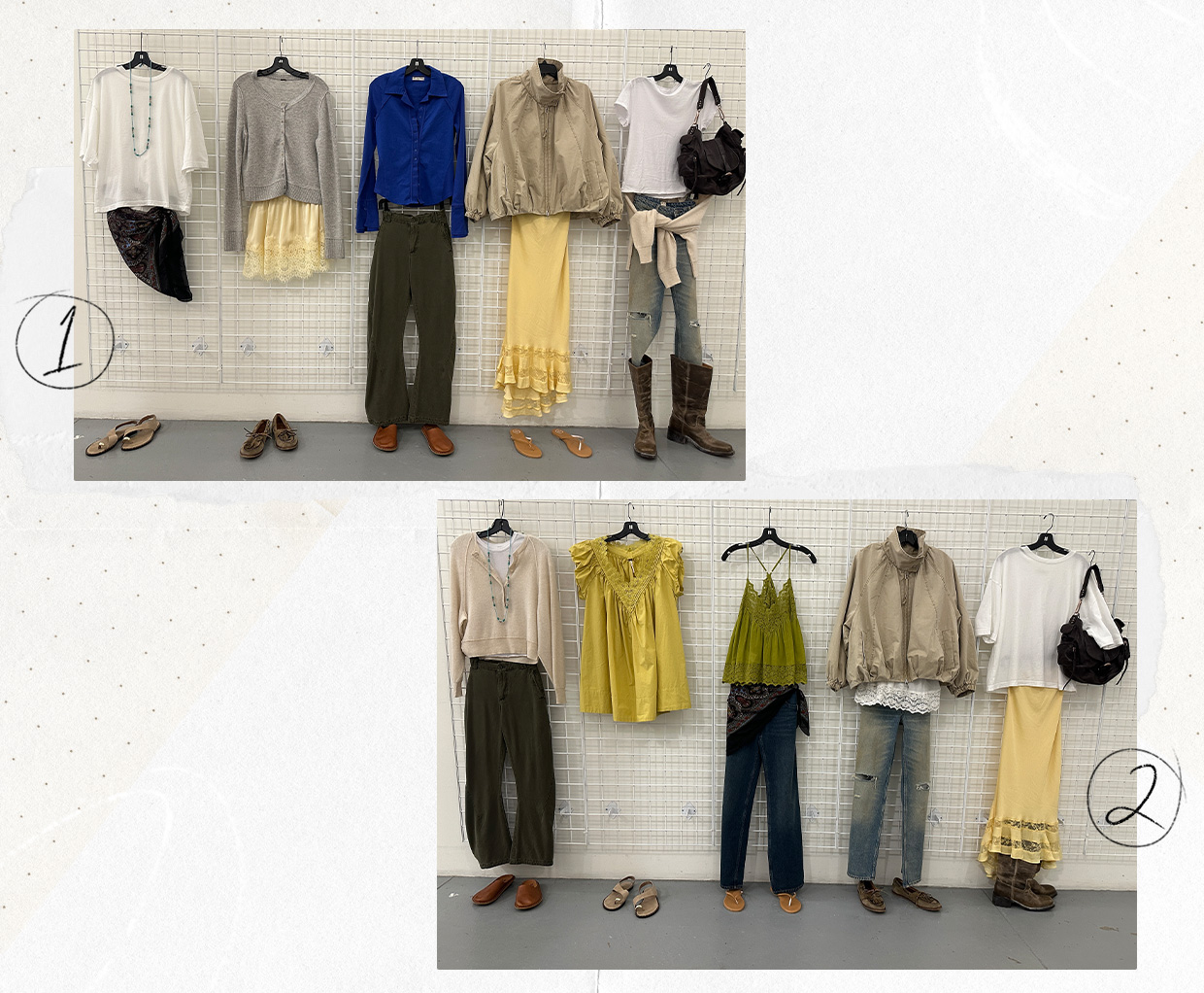 Capsule wardrobe outfits