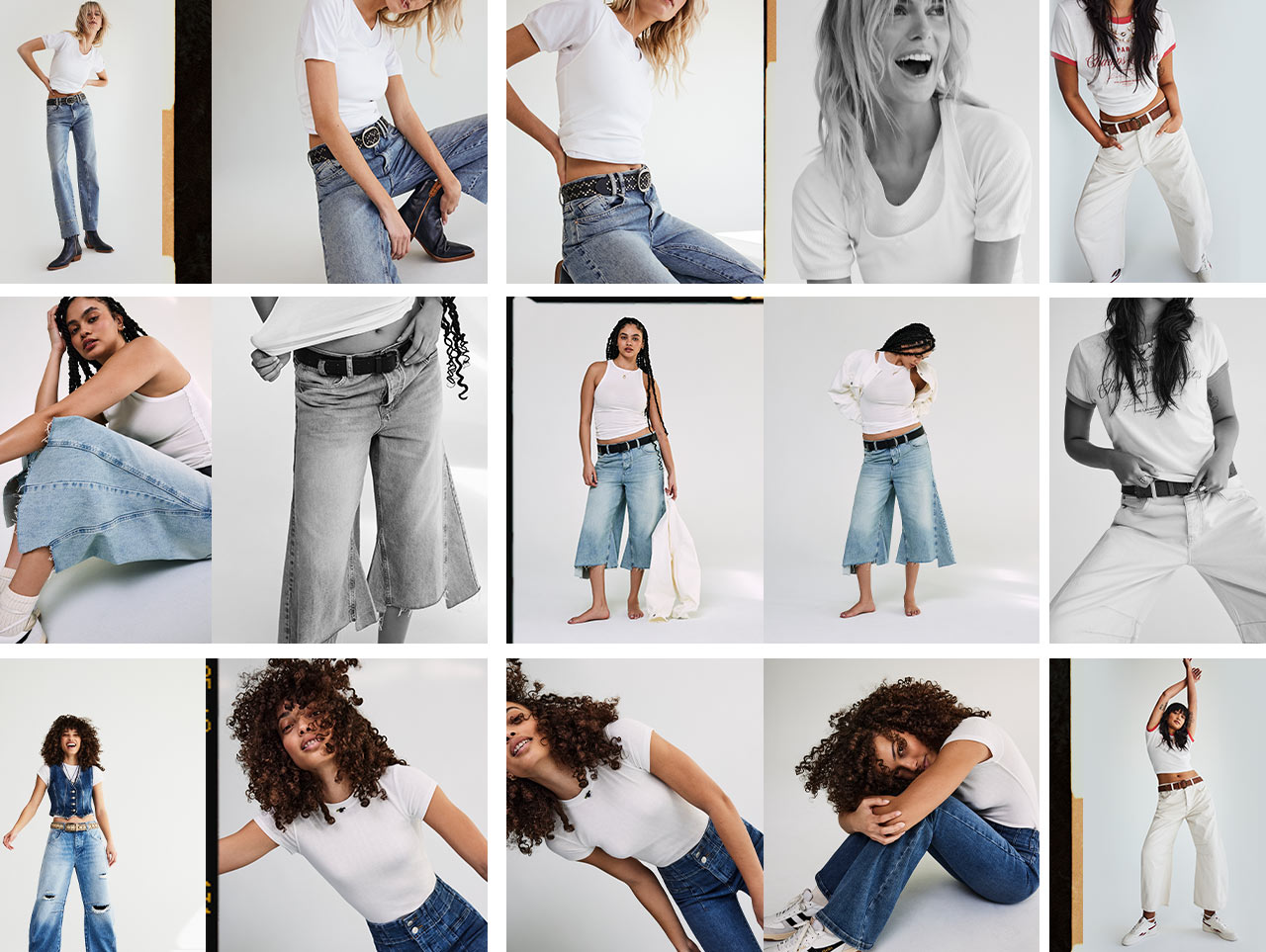 Already own these free people jeans but looking for jeans with a similar  fit without the stars (Sturdy denim, bell bottoms, mid rise, BACK POCKETS,  form fitting) : r/findfashion