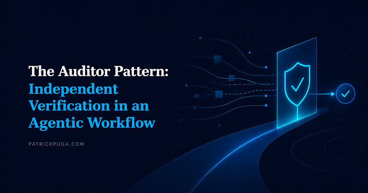 The Auditor Pattern