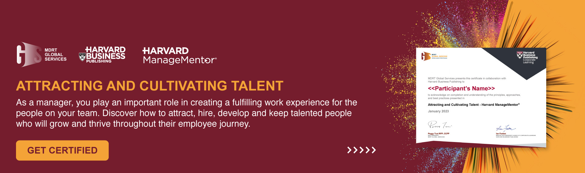 HMM Attracting and cultivating talent