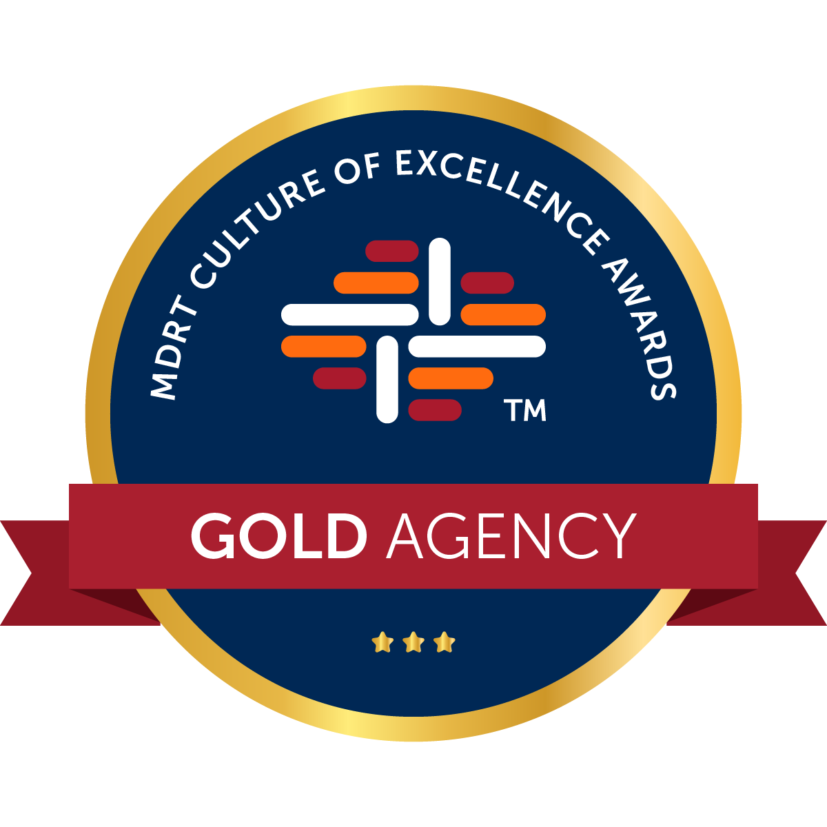 Gold Agency badge