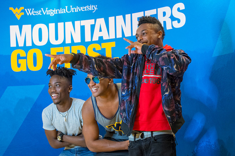 Students posing for photo