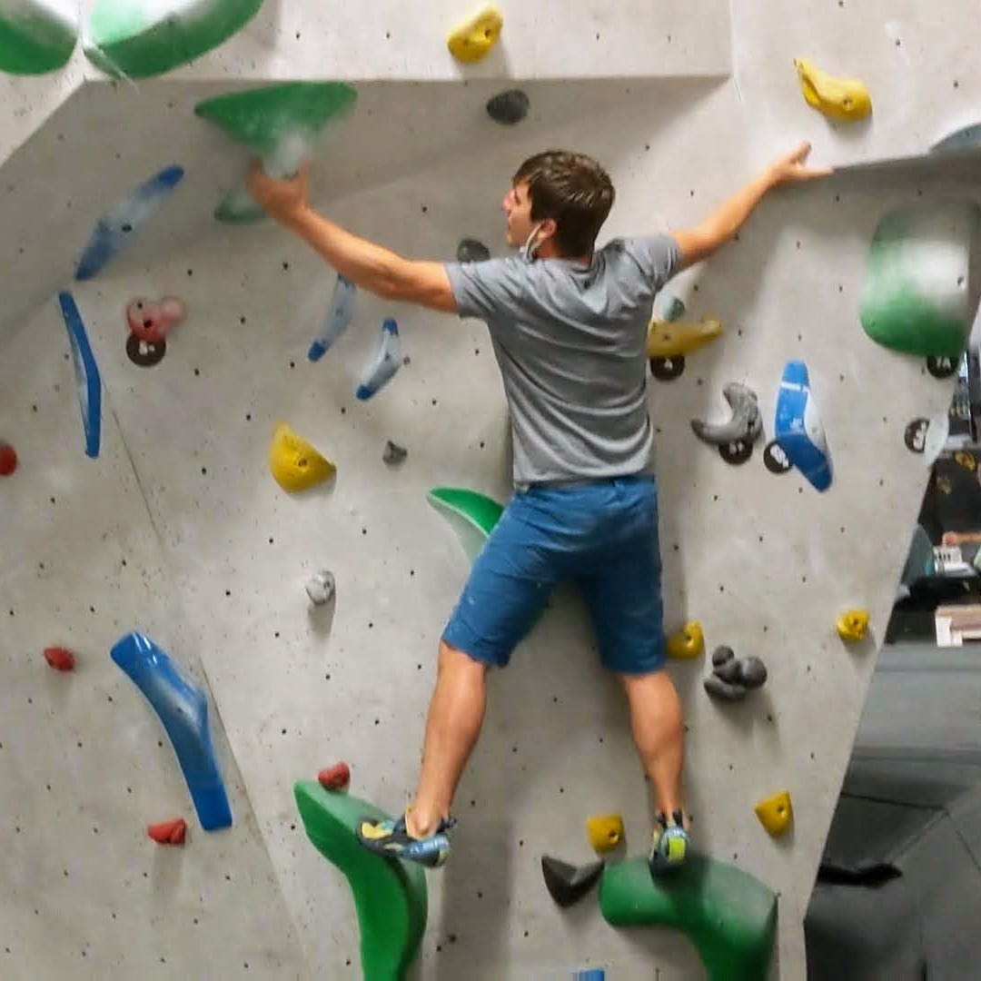 Me holding the second stable position.