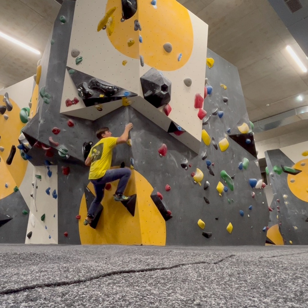 Me on the boulder problem