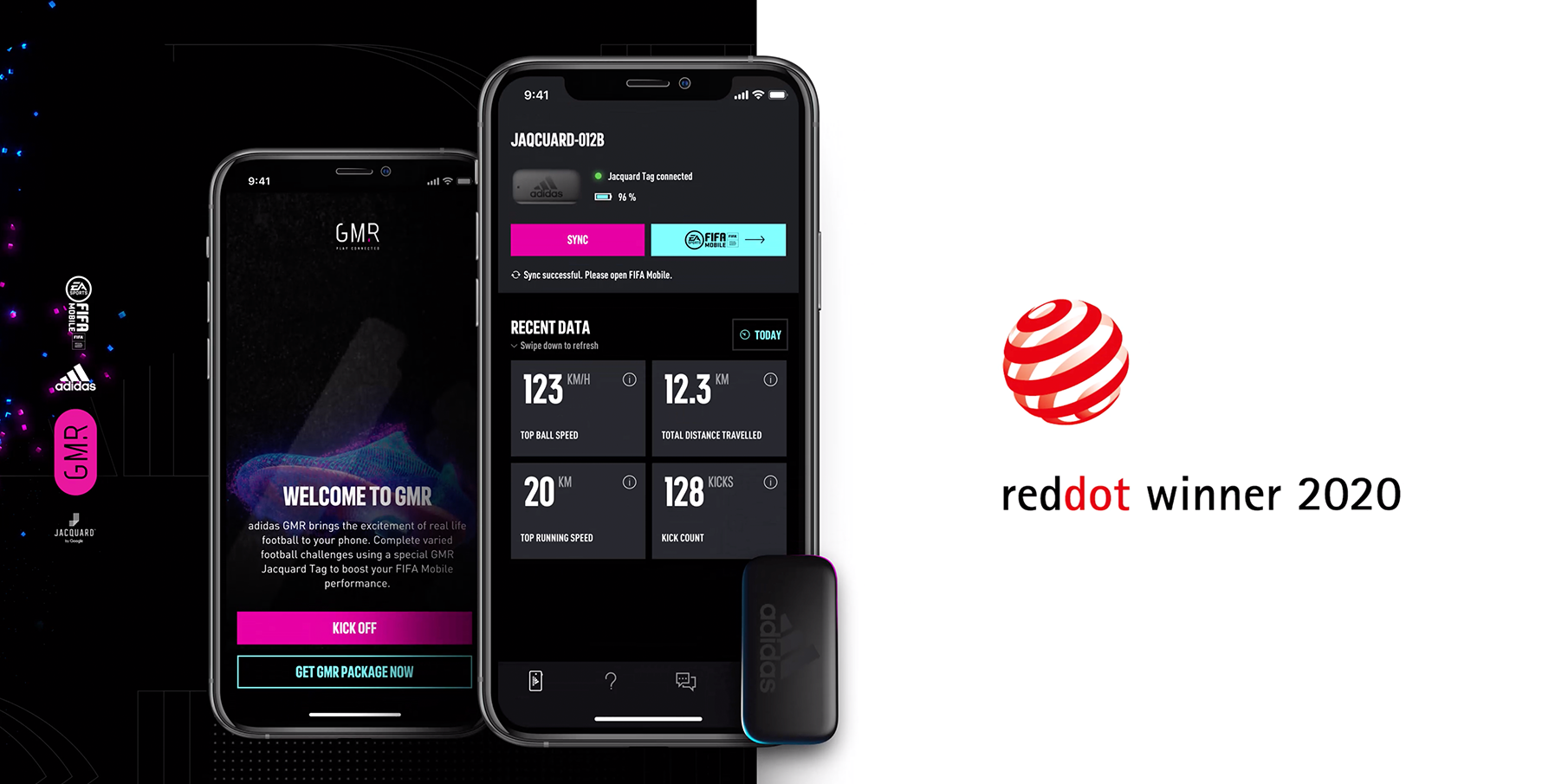 intive Wins the Red Dot Design Award for adidas GMR Mobile App