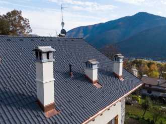 Rifacimento tetto casa di montagna a  Toceno