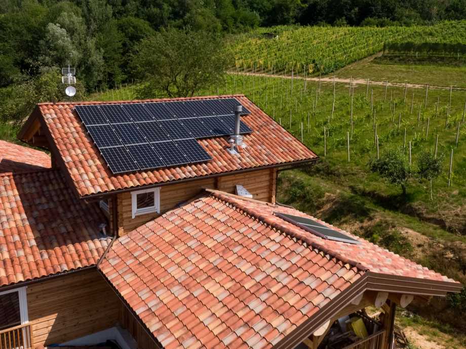 Pannelli solari cantina Rostagno