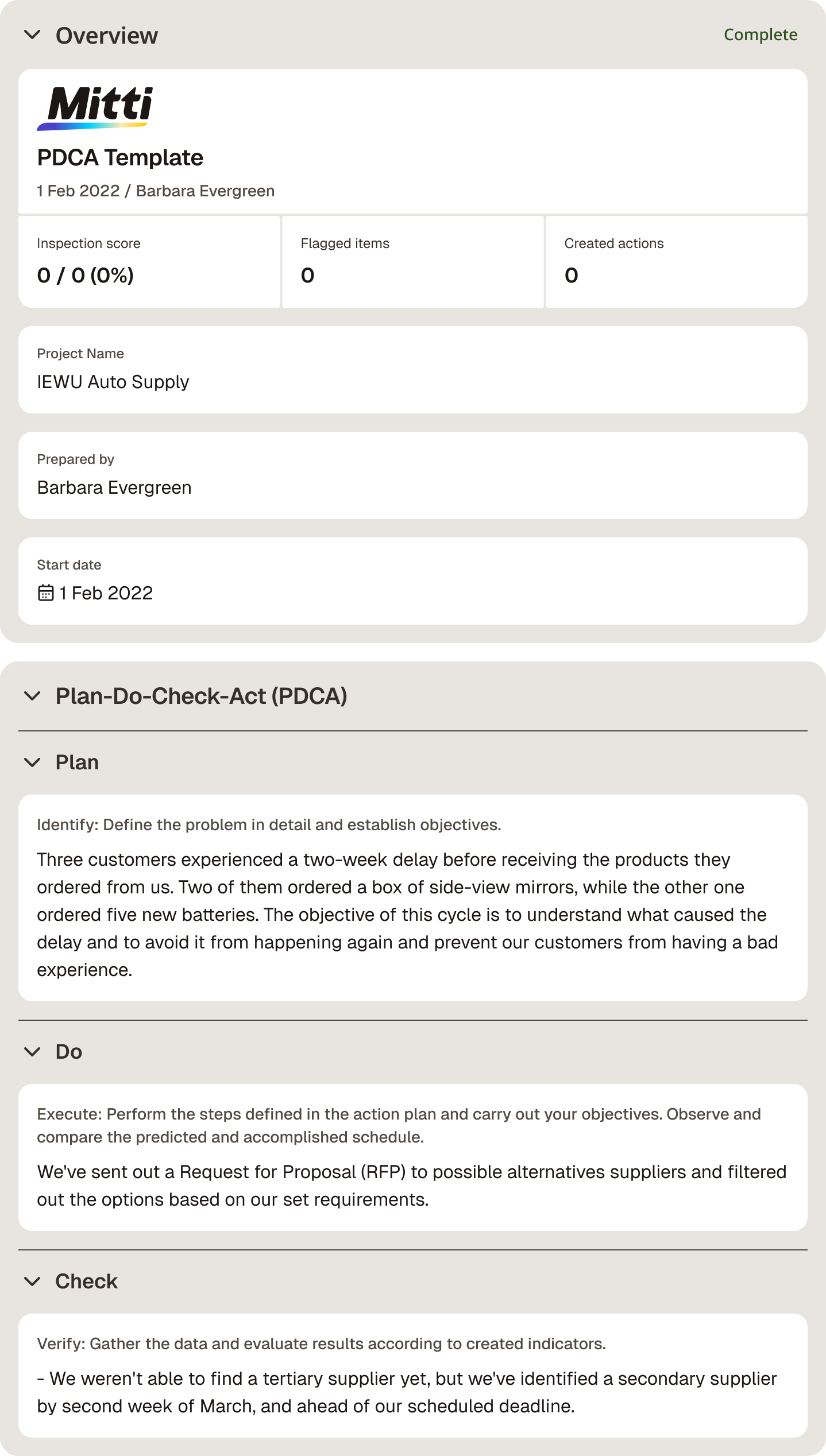 pdca-template digital preview