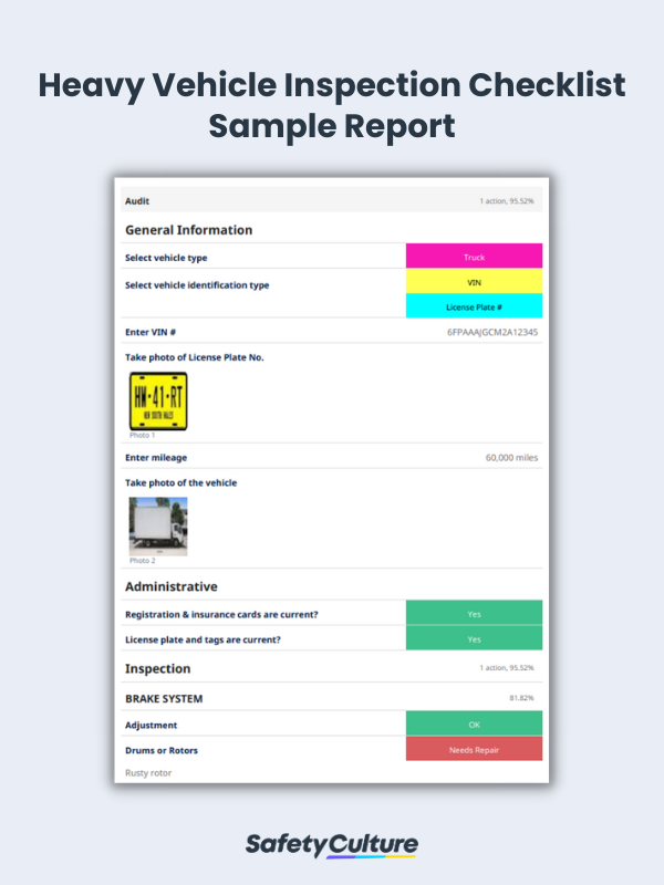 Truck Inspection Checklist A Comprehensive Guide For 2020