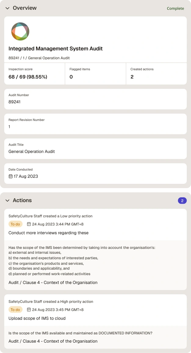 Audit Plan Template