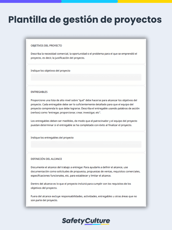 Project Plan Template