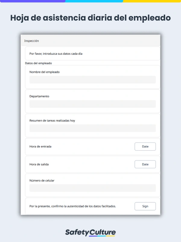 employee data attendance sheet template