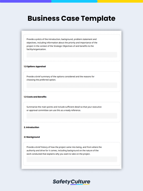 Business Case Template