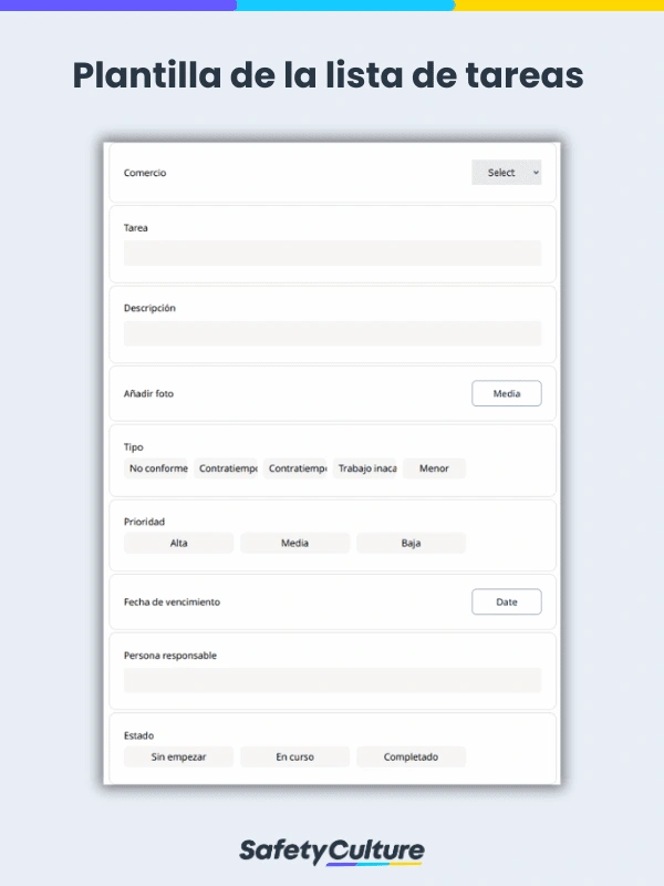 Punch List Template