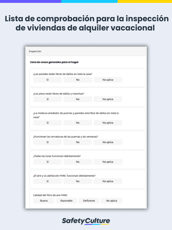 Vacation Rental Checklist