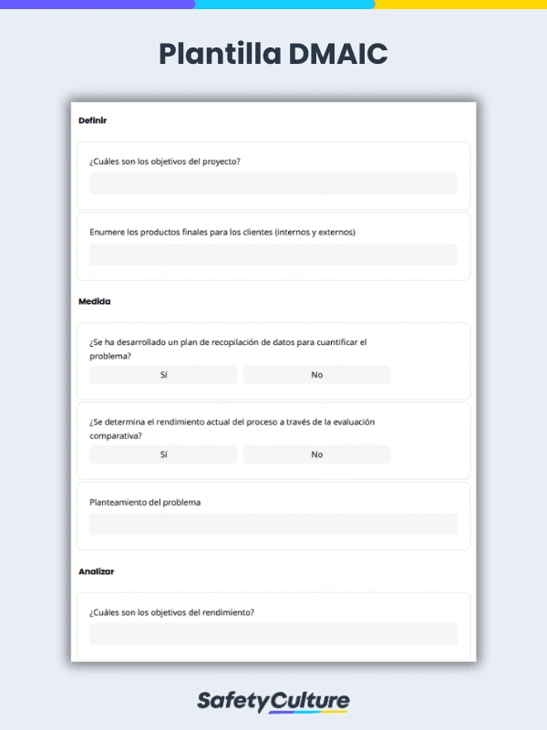 DMAIC Template