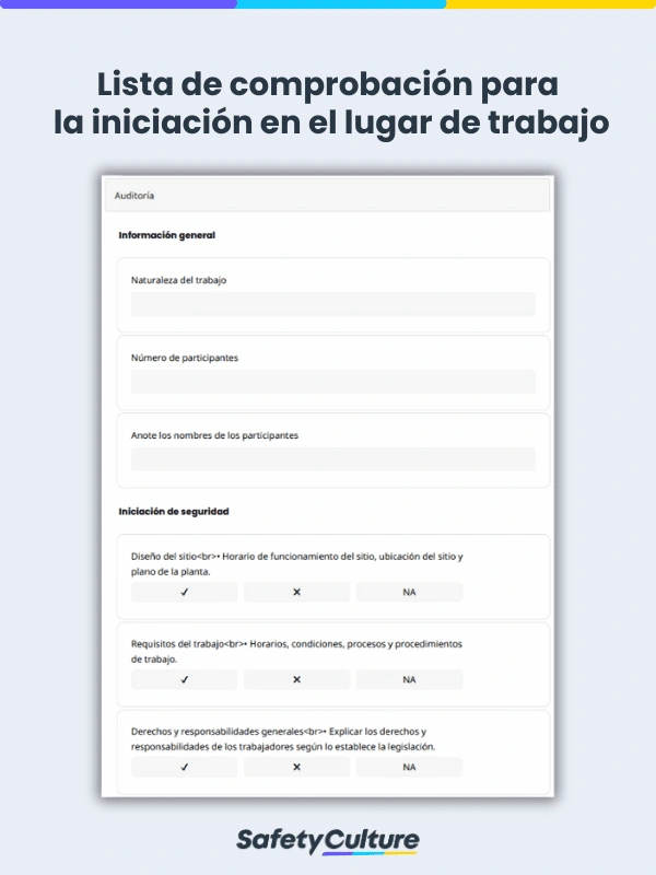 Site Induction Checklist