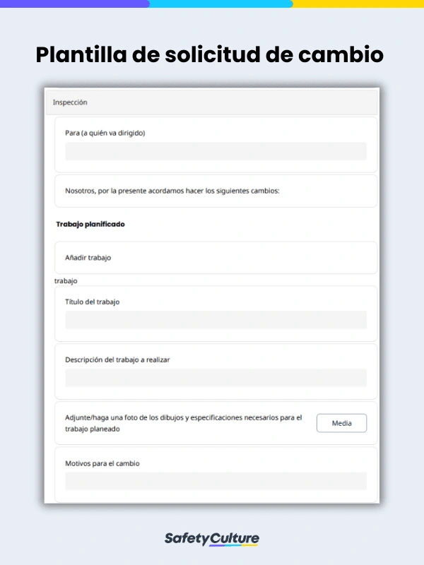 Change Request Form