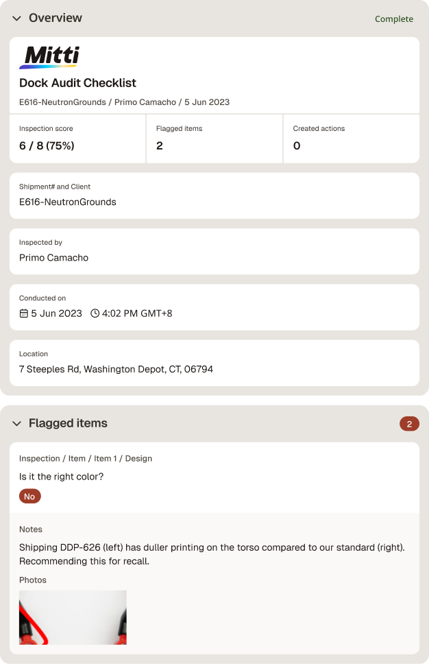 Dock Audit Checklist Template | SafetyCulture