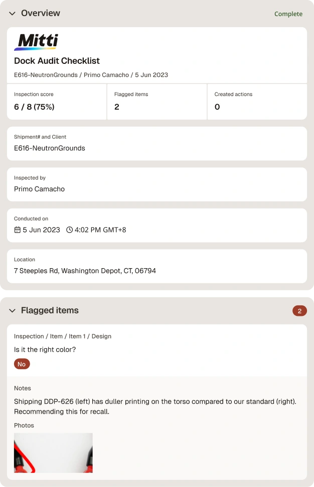 Dock Audit Checklist Template | SafetyCulture