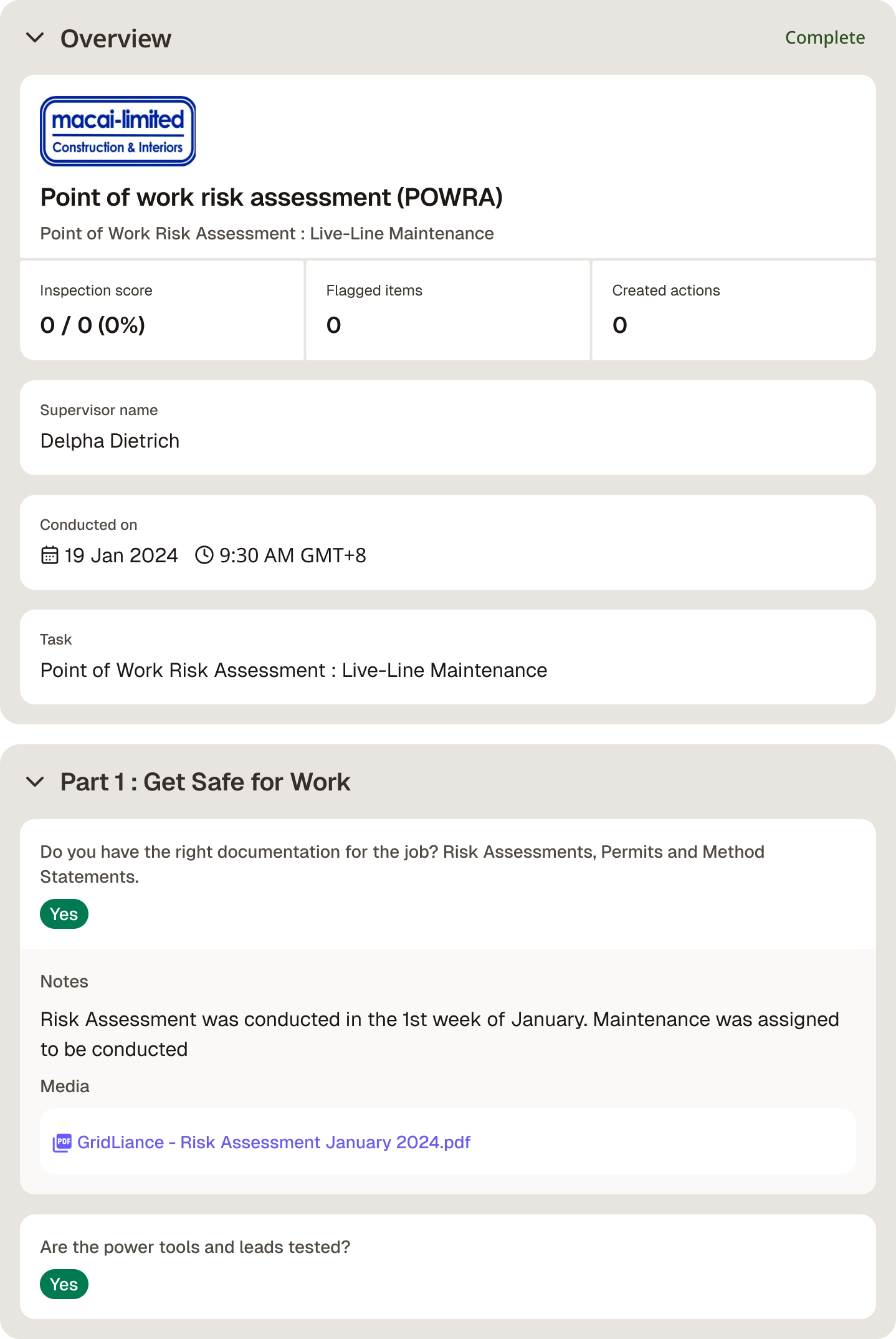 point-of-work-risk-assessment-template digital preview