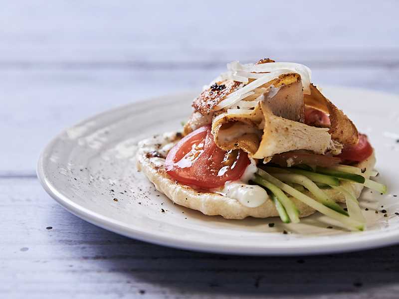 Vegetarian Shawarma Recipe With Meat-Free Quorn Roast