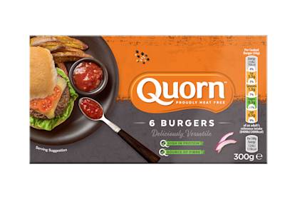 frozen meat free quorn brilliant burgers