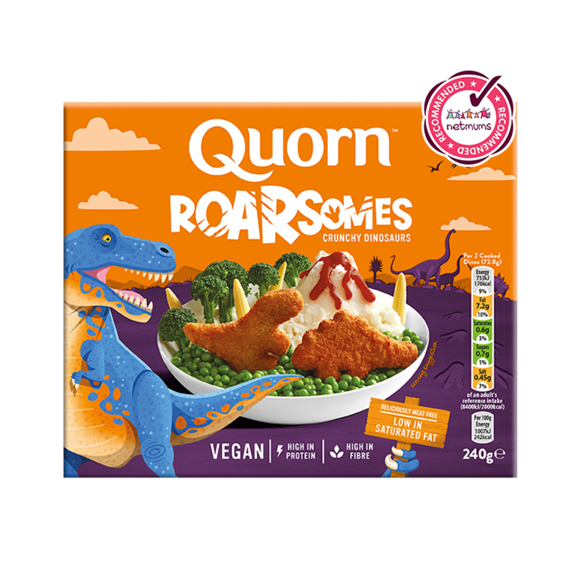 Quorn Roarsomes | Vegan Dinosaur Nuggets | Quorn