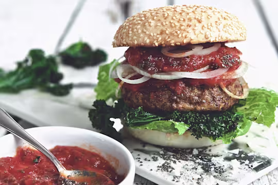 Chia Salsa Burger – Glutenfri