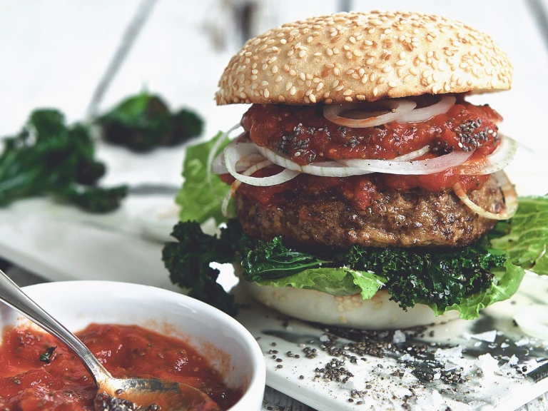 Chia Salsa Burger – Glutenfri