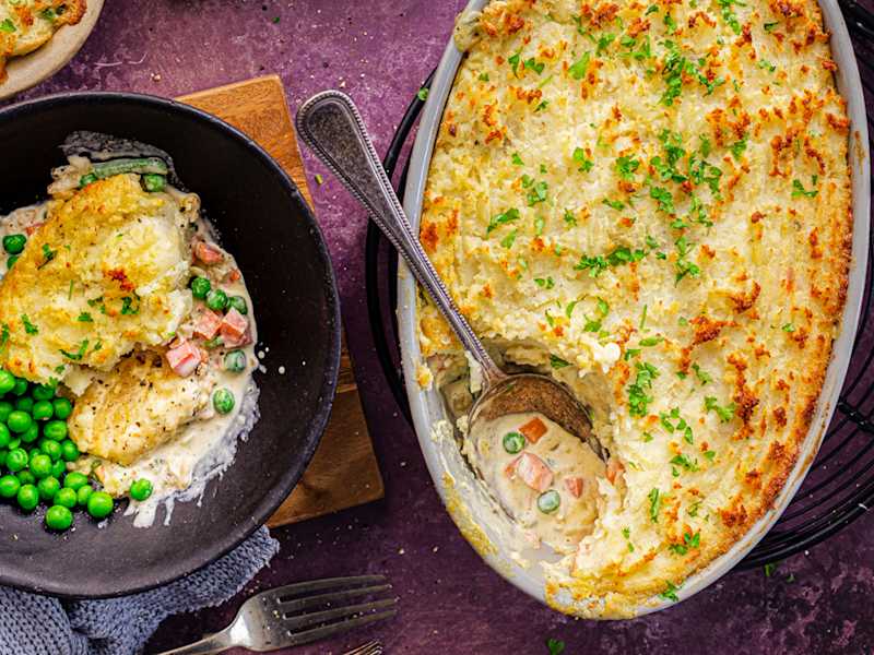 Vegetarian Shepherds Pie Recipe With Meat-Free Quorn Crispy Nuggets