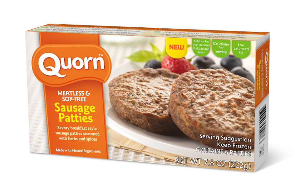 Vegetarian Breakfast Sausage Patty Quorn US