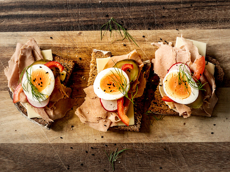 Danish Style Smørrebrød Open Sandwich | Quorn