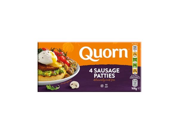 frozen meat free quorn sausage patties