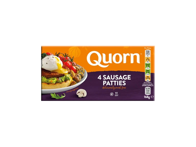 frozen meat free quorn sausage patties