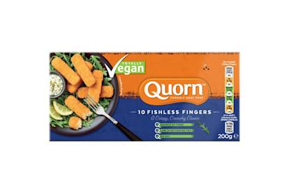 frozen quorn vegan fishless fingers