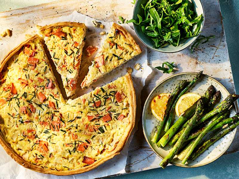 Vegan Quiche Recipe With Meat-Free Quorn Smoky Ham