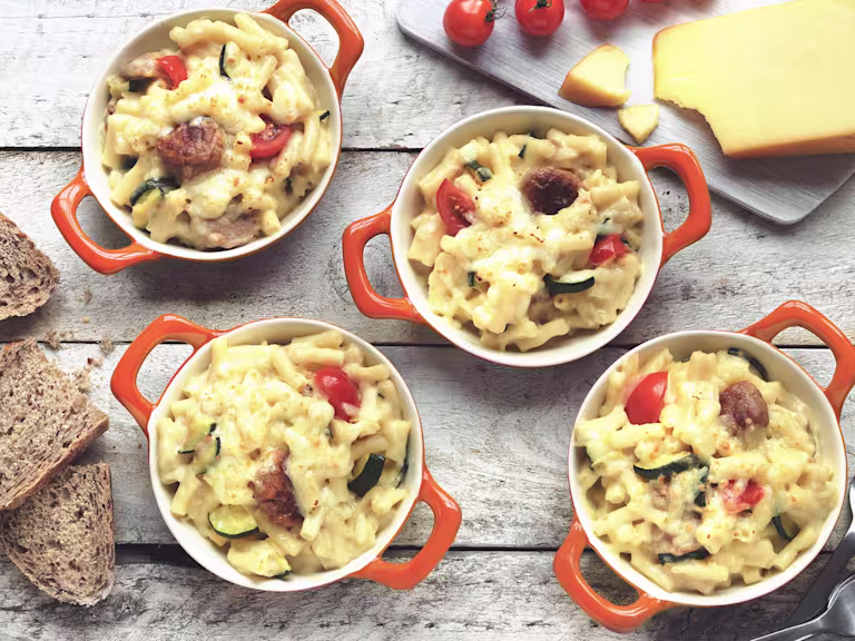 quorn swedish style ball with mac & cheese vegetarian recipe