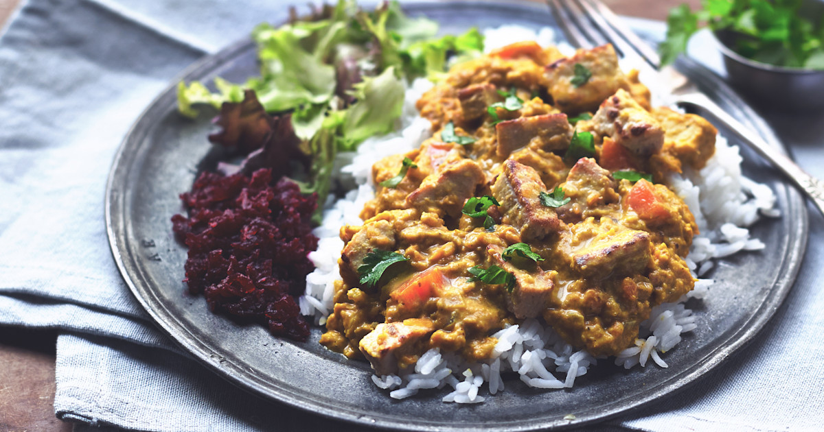 Vegetarian Meat Free Japanese Katsu Curry Recipe Quorn