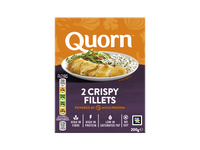 Meat Free Crispy Chicken Fillets from Quorn