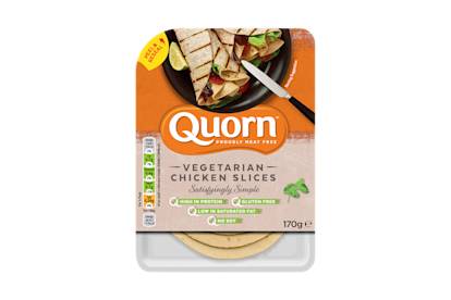 quorn vegetarian deli chicken slices