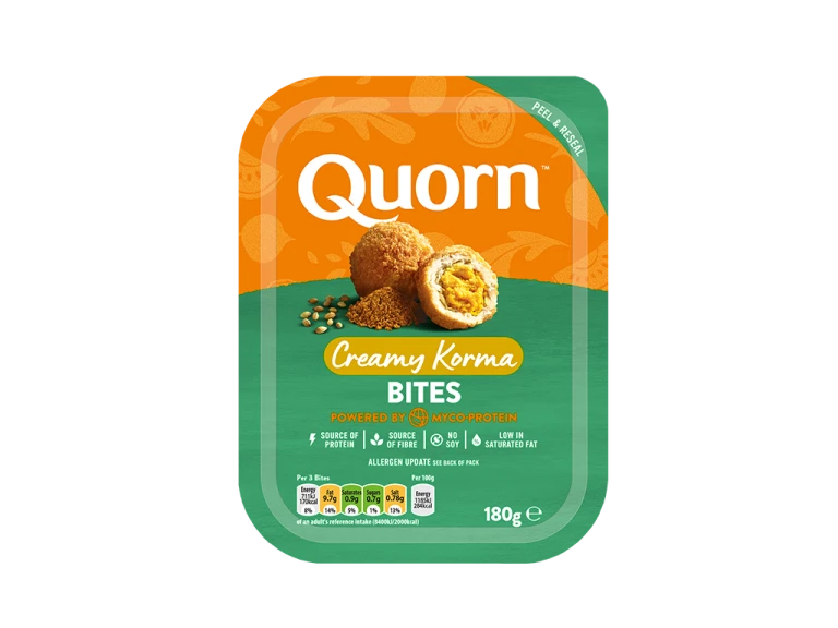 Quorn Creamy Korma Bites