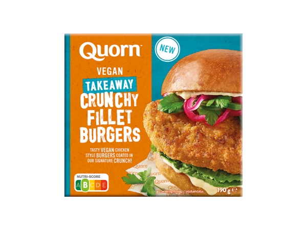 Quorn Vegan Crunchy Fillet Burger