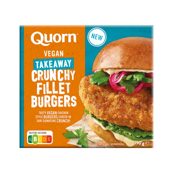 Quorn Vegan Crunchy Fillet Burger