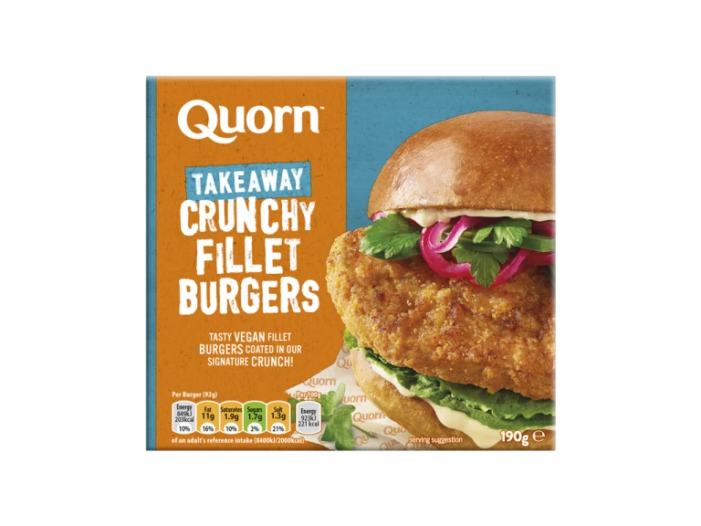 Quorn Crunchy Fillet Burger