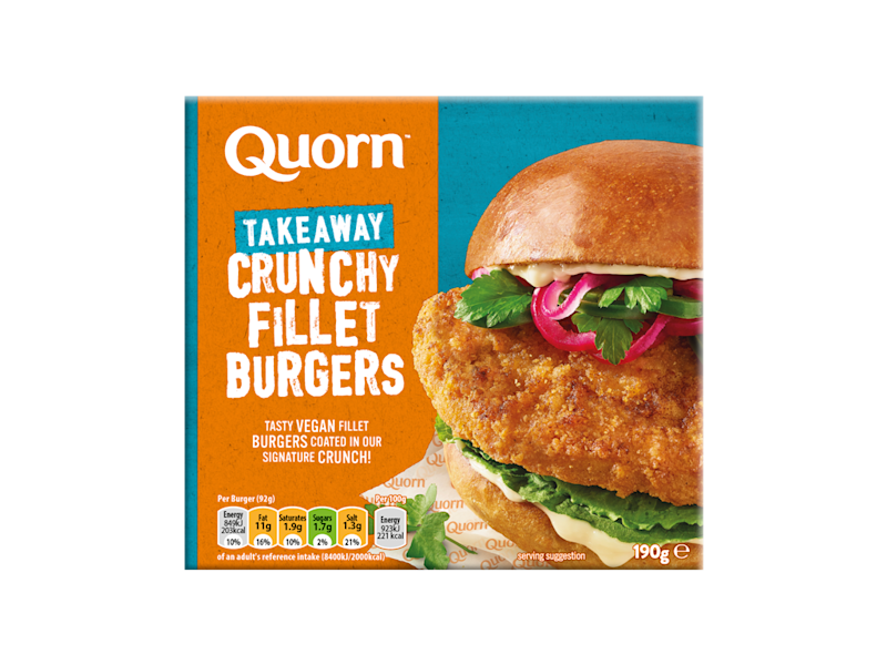 Quorn Crunchy Fillet Burger | Quorn