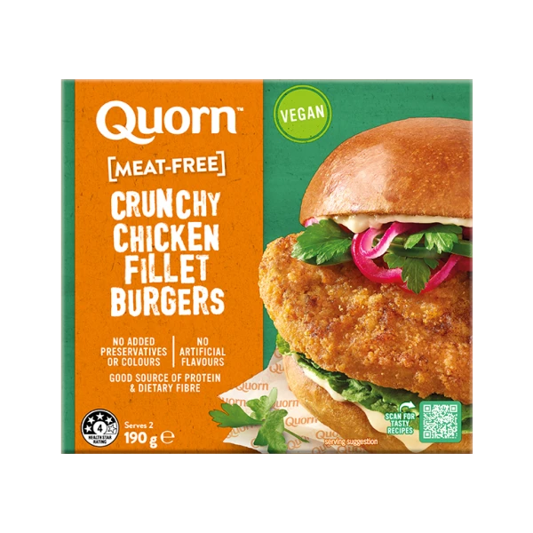 Quorn Crunchy Chicken Fillet Burger